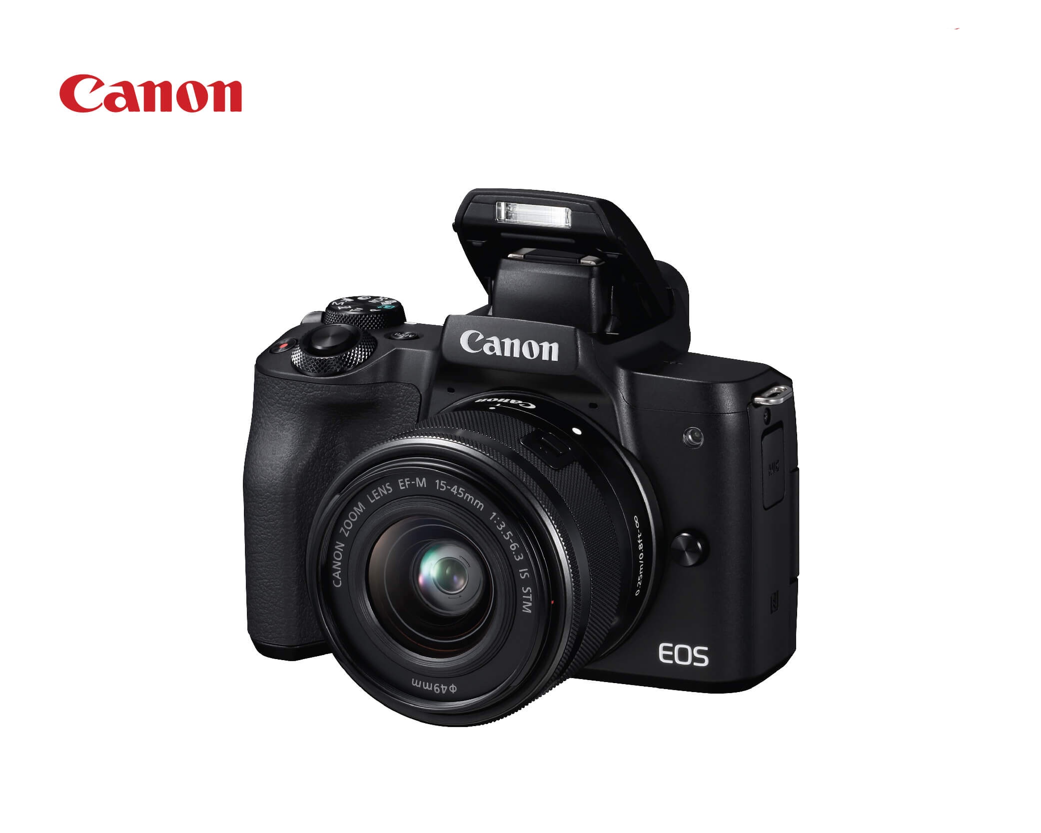 Máy ảnh Canon EOS M50 Kit (EFM1545mm) BKO ML(Chính hãng Lê Bảo Minh)