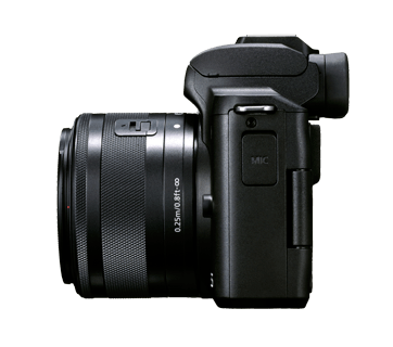 Máy Ảnh Canon EOS M50 Mark II (Black)