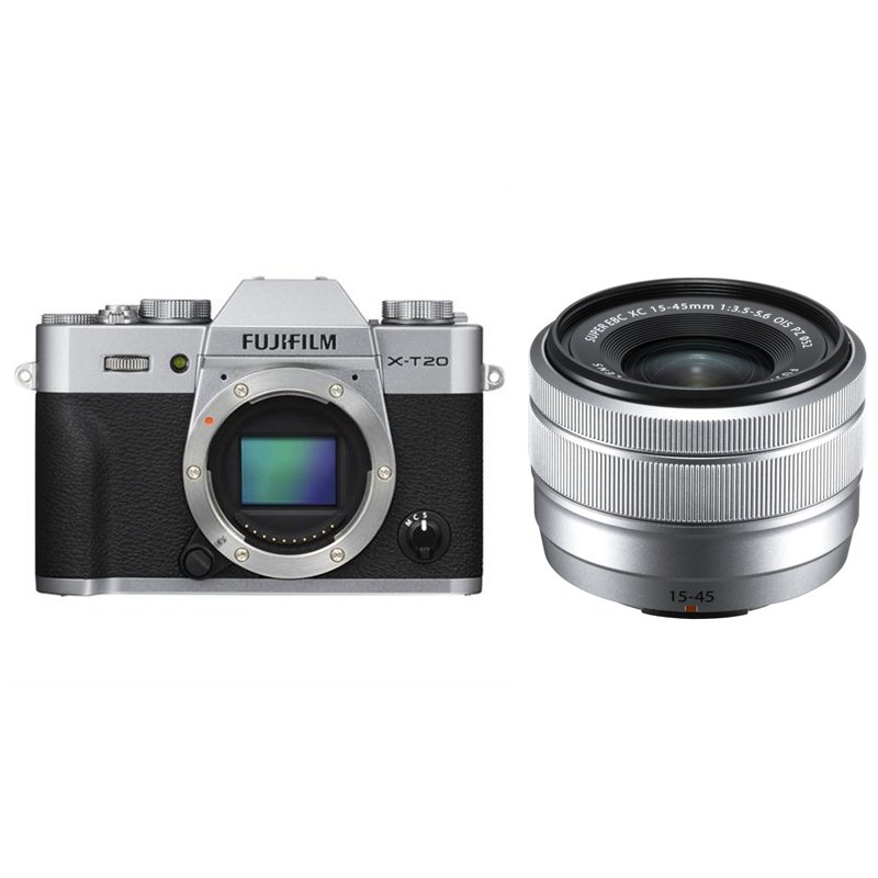 Máy ảnh Fujifilm X-T20 15-45mm II Kit (Hàng chính hãng)