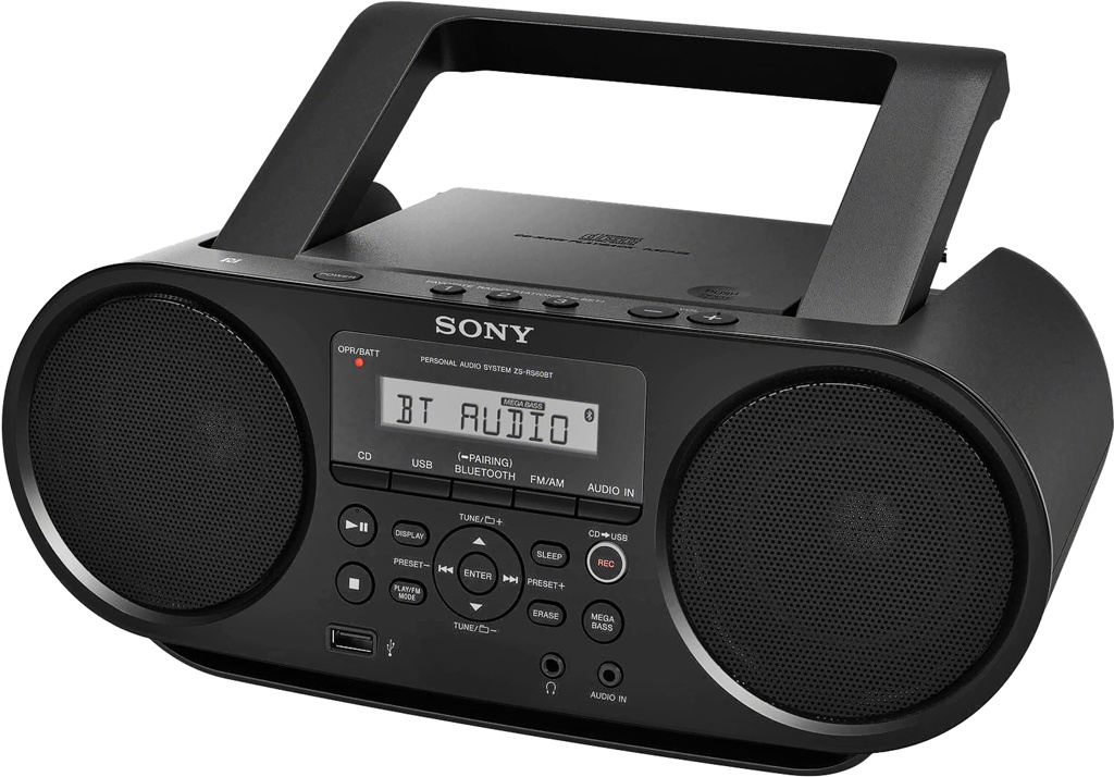 Máy cassette Sony ZS-RS60BT (Đài Radio)