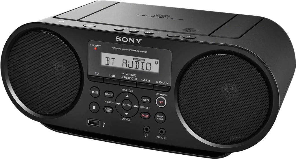 Máy cassette Sony ZS-RS60BT (Đài Radio)