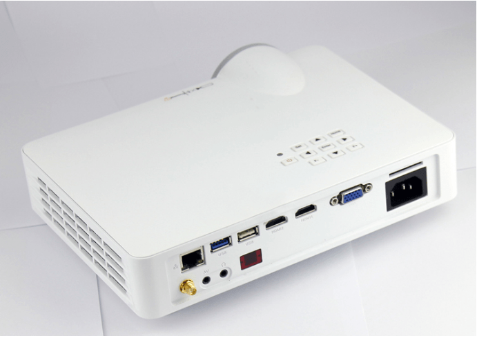 Máy chiếu LED siêu gần BullPro DLP500 - Wifi, Bluetooth, Hỗ trợ Full HD1080P