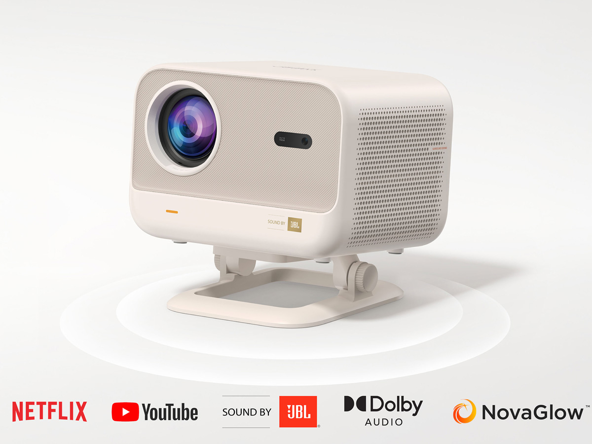 Máy chiếu thông minh Yaber L2 Plus (Full-HD 1080p, Android, wifi, Loa kép JBL Dolby Surround)