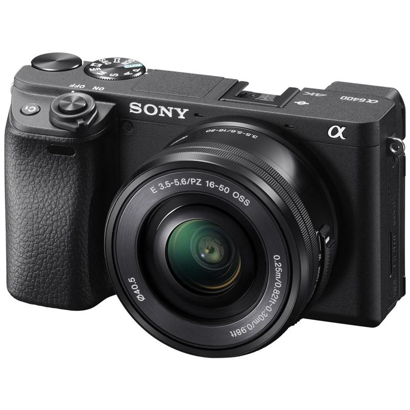 Máy chụp hình Sony Alpha ILCE-6400L/BAP2 đen (kèm ống kính 16-50mm)