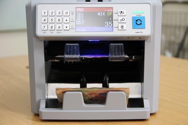 Máy đếm tiền silicon MC-8PLUS - Dùng cho ngân hàng