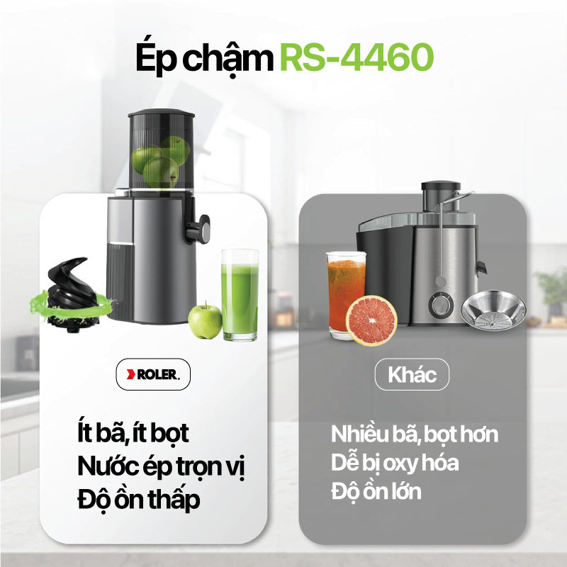 Máy ép chậm đa năng Roler RS-4460