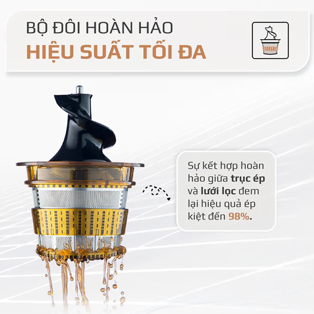 Máy ép chậm Olivo SJ200