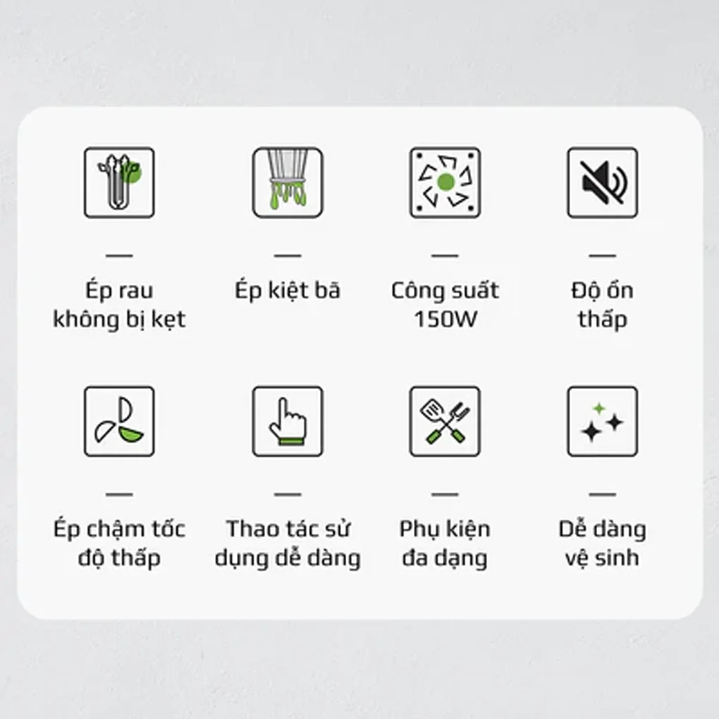 Máy ép chậm Olivo SJ22