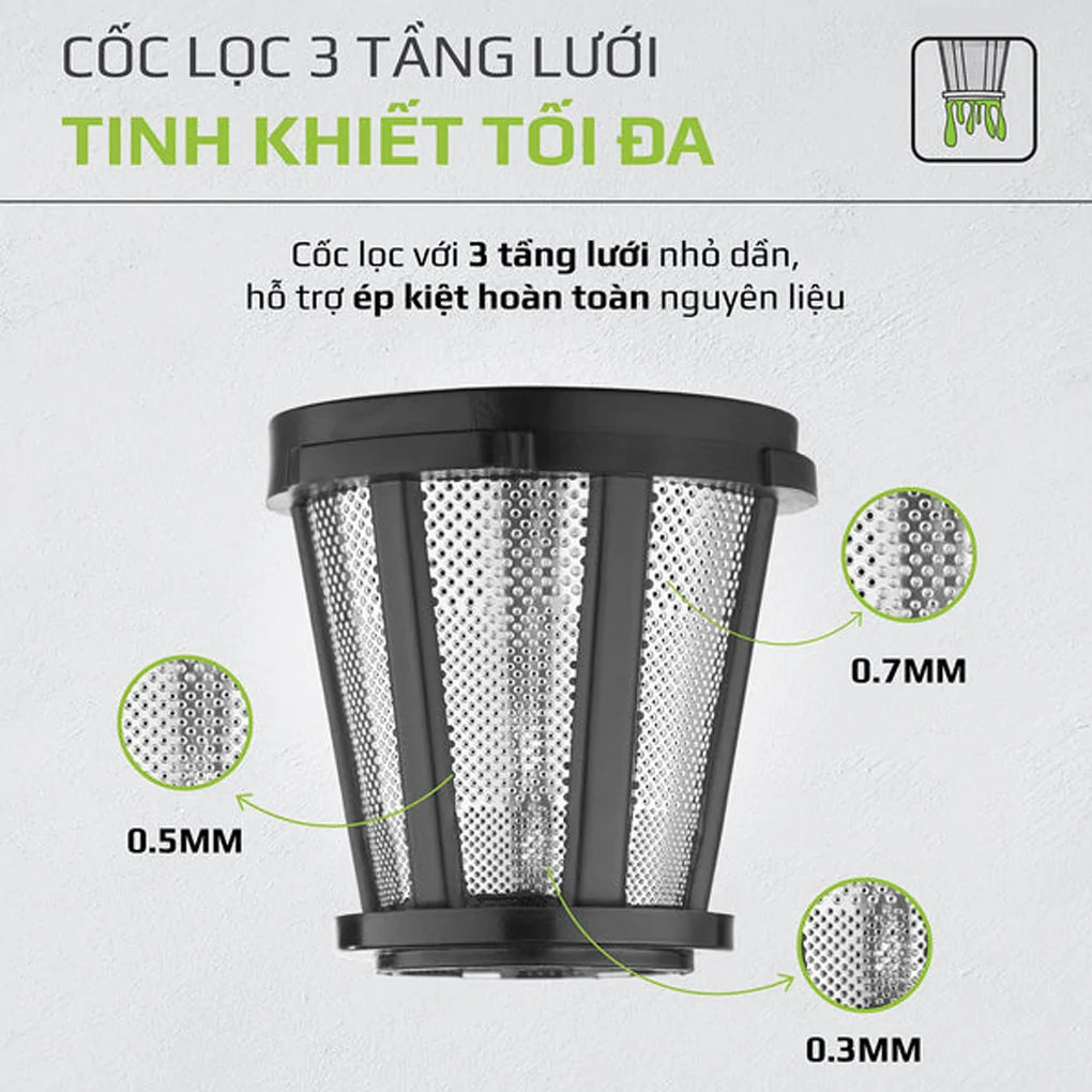 Máy ép chậm Olivo SJ22
