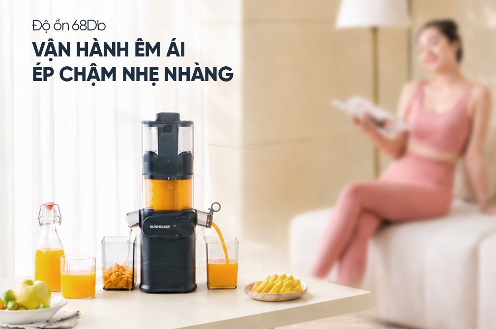 Máy ép chậm Sunhouse SHD5519