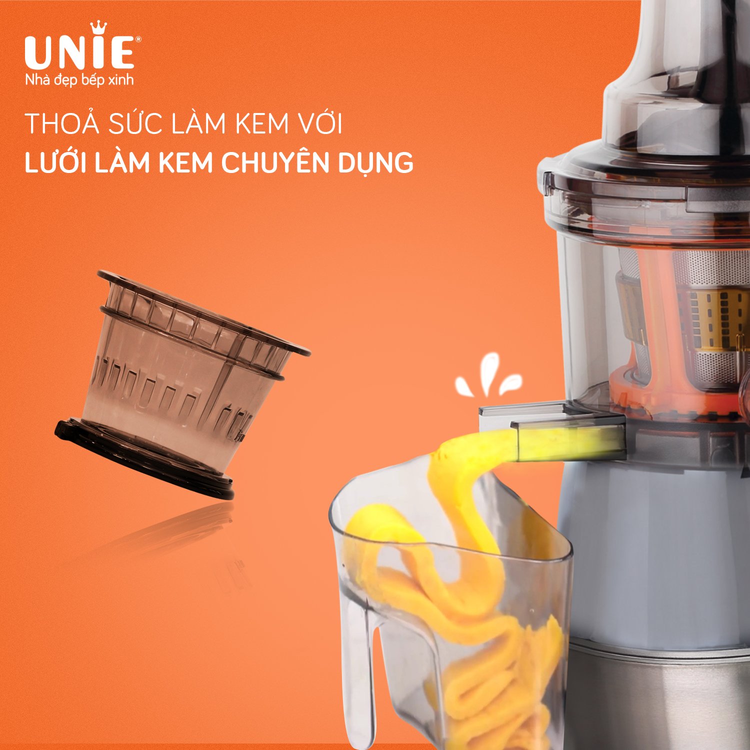Máy ép chậm Unie UE-580