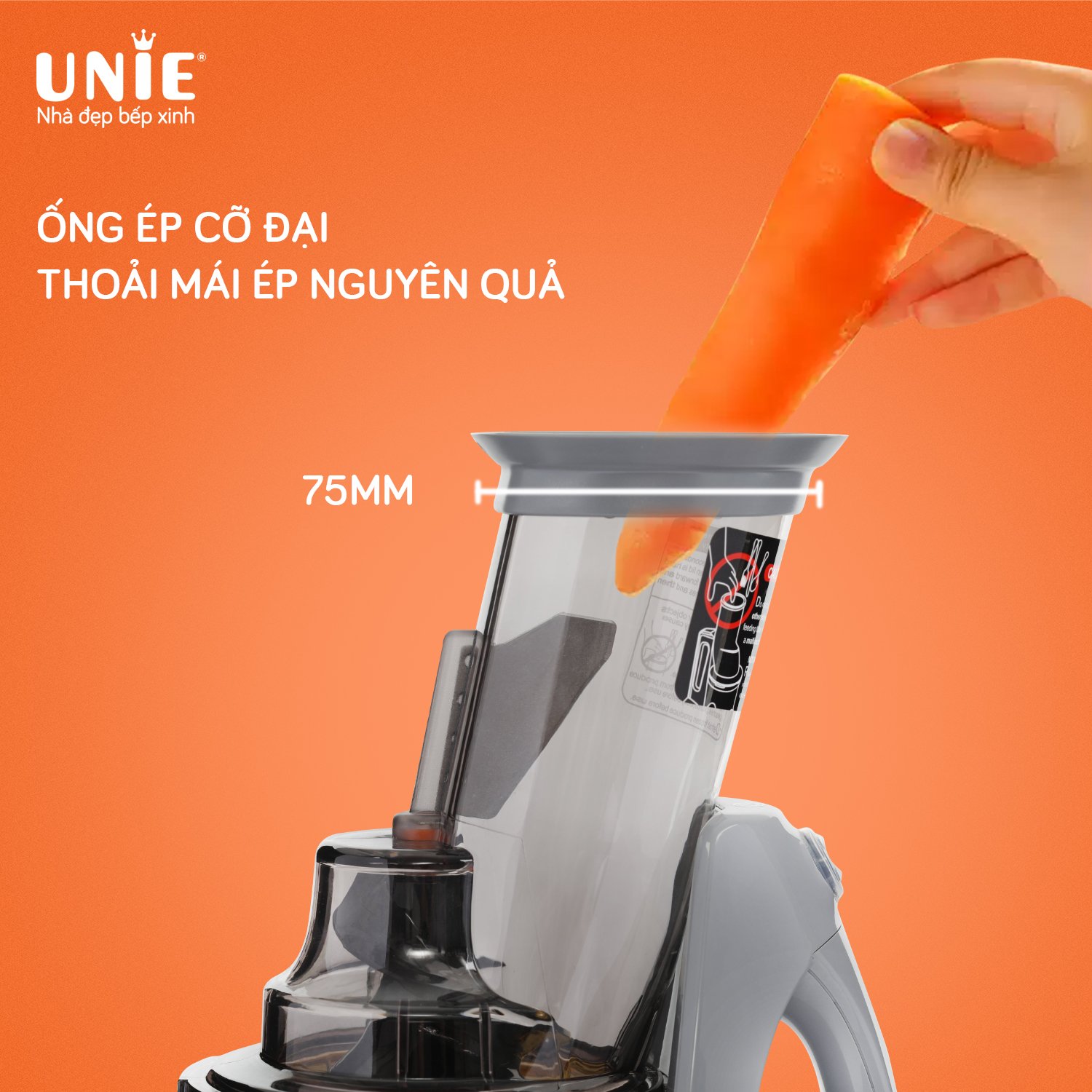 Máy ép chậm Unie UE-580