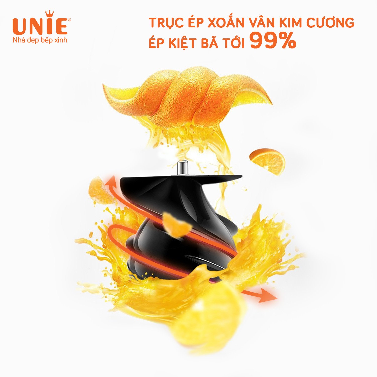 Máy ép chậm Unie UE-580