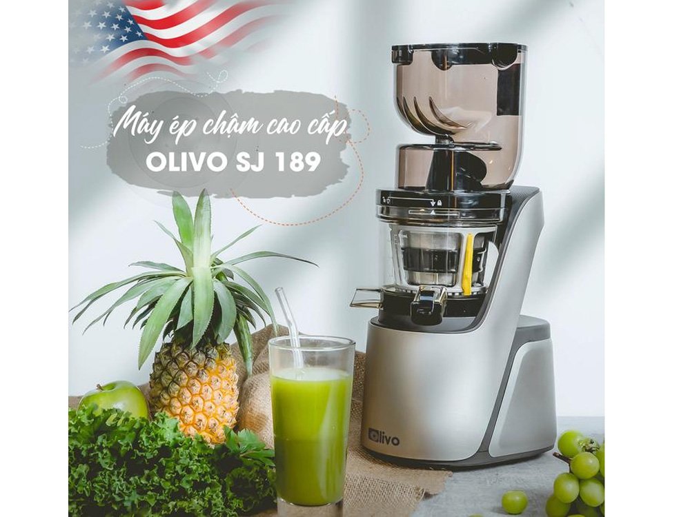 Máy ép trái cây chậm OLIVO SJ189