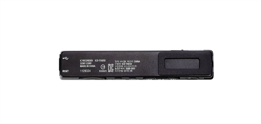 Máy ghi âm Sony KTS mỏng với liên kết PC ICD-TX650