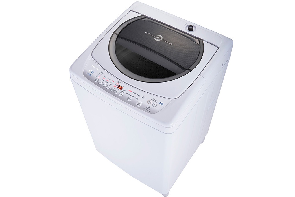 Máy giặt 10 Kg Toshiba B1100GV(WM) lồng đứng, nắp màu xám bạc