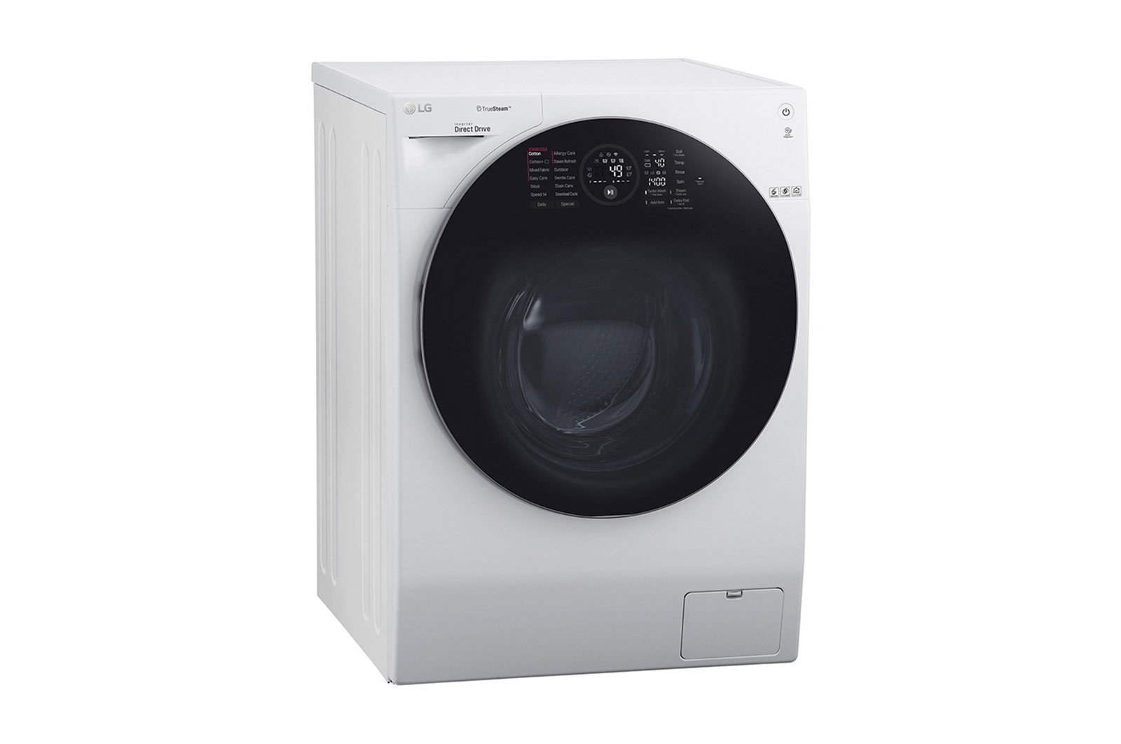 Máy giặt sấy LG lồng ngang 10.5kg/7kg FG1405H3W1 Inverter Direct Drive