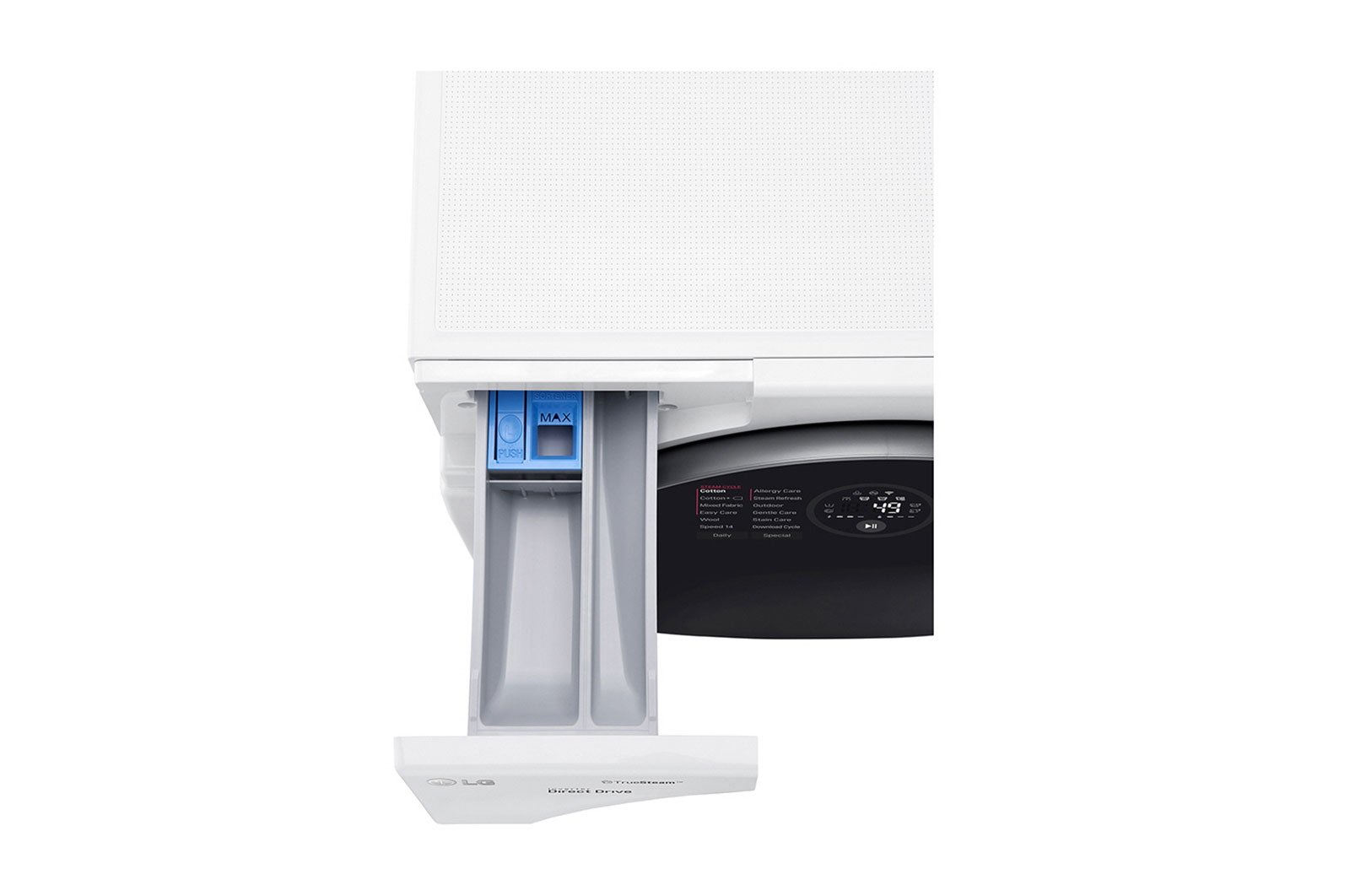 Máy giặt sấy LG lồng ngang 10.5kg/7kg FG1405H3W1 Inverter Direct Drive