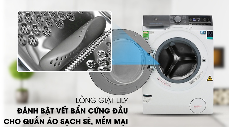 Máy giặt 11Kg + Sấy 7Kg Electrolux EWW1141AEWA