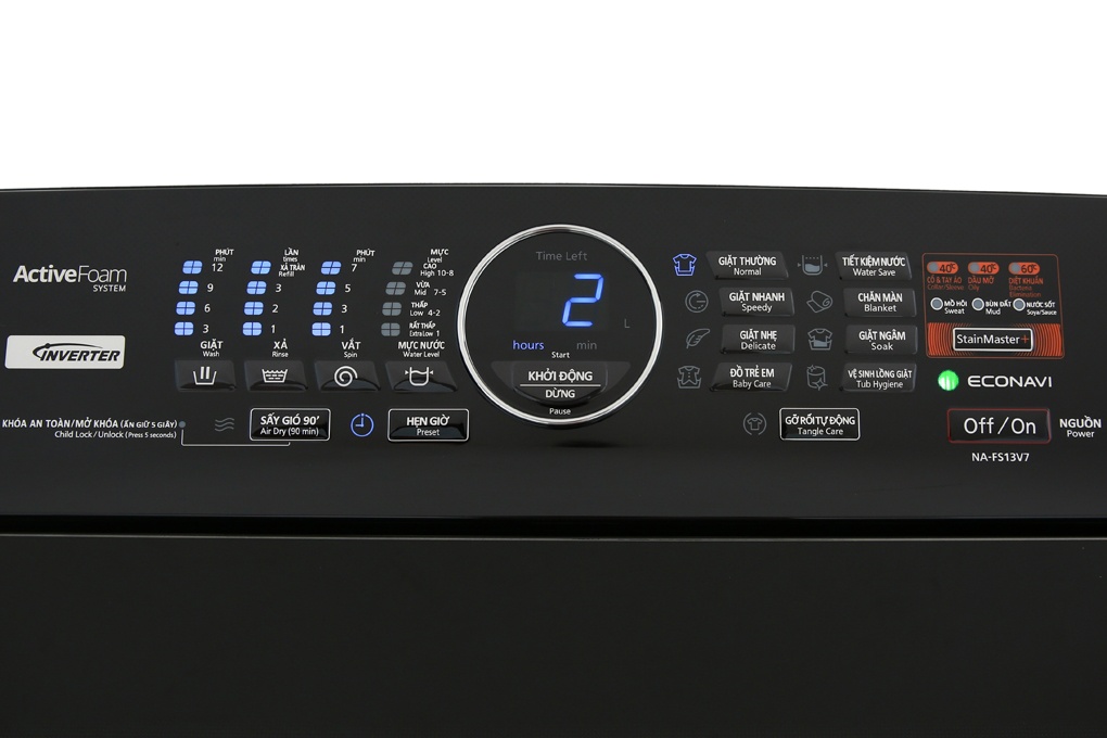 Máy giặt 13.5 Kg Panasonic NA-FS13V7SRV lồng đứng