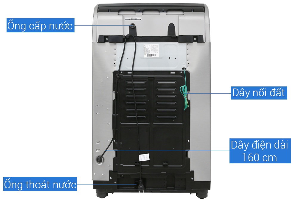 Máy giặt 13.5 Kg Panasonic NA-FS13V7SRV lồng đứng