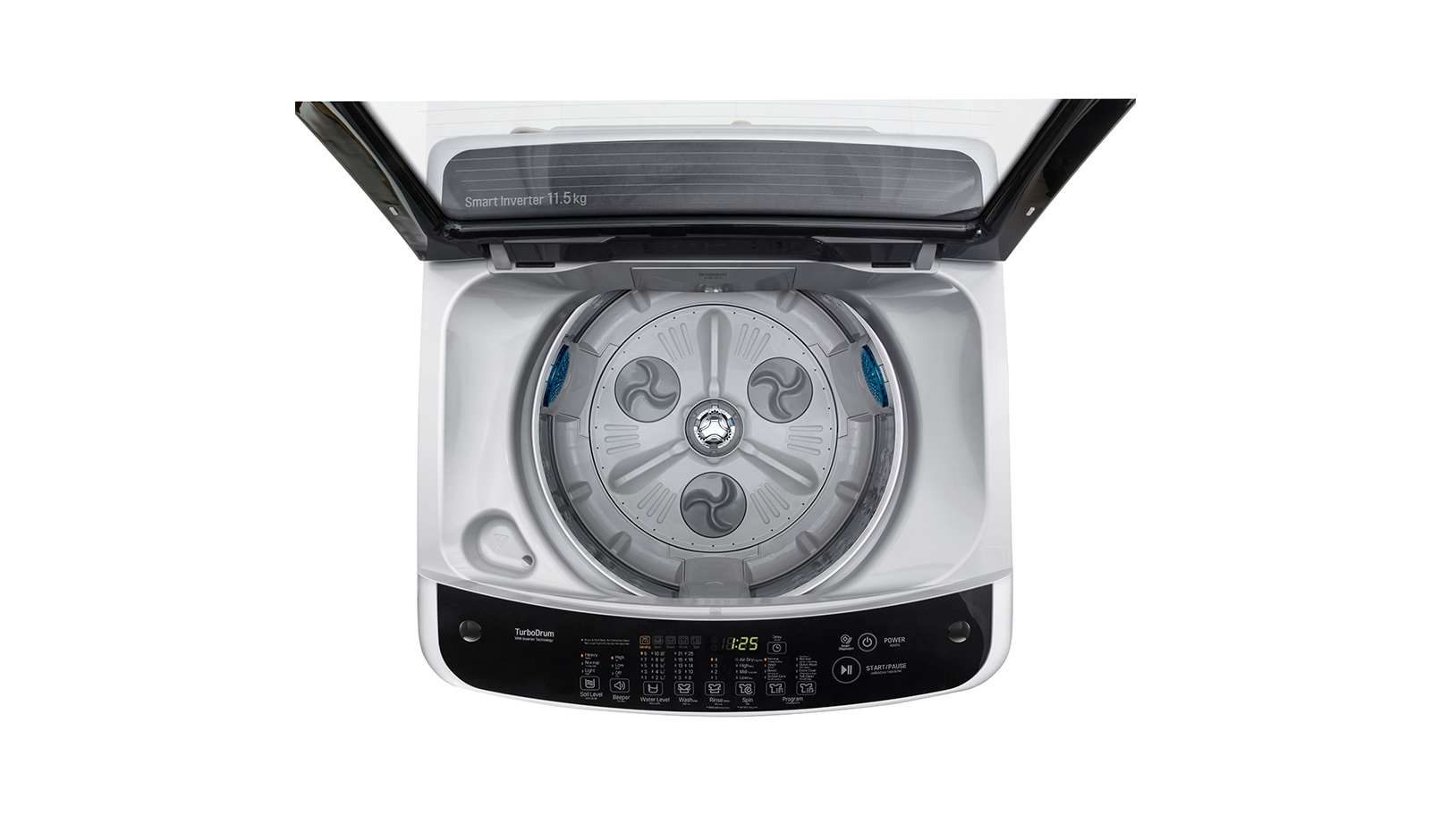 Máy giặt LG lồng đứng 15.5kg T2555VS2M Smart Inverter