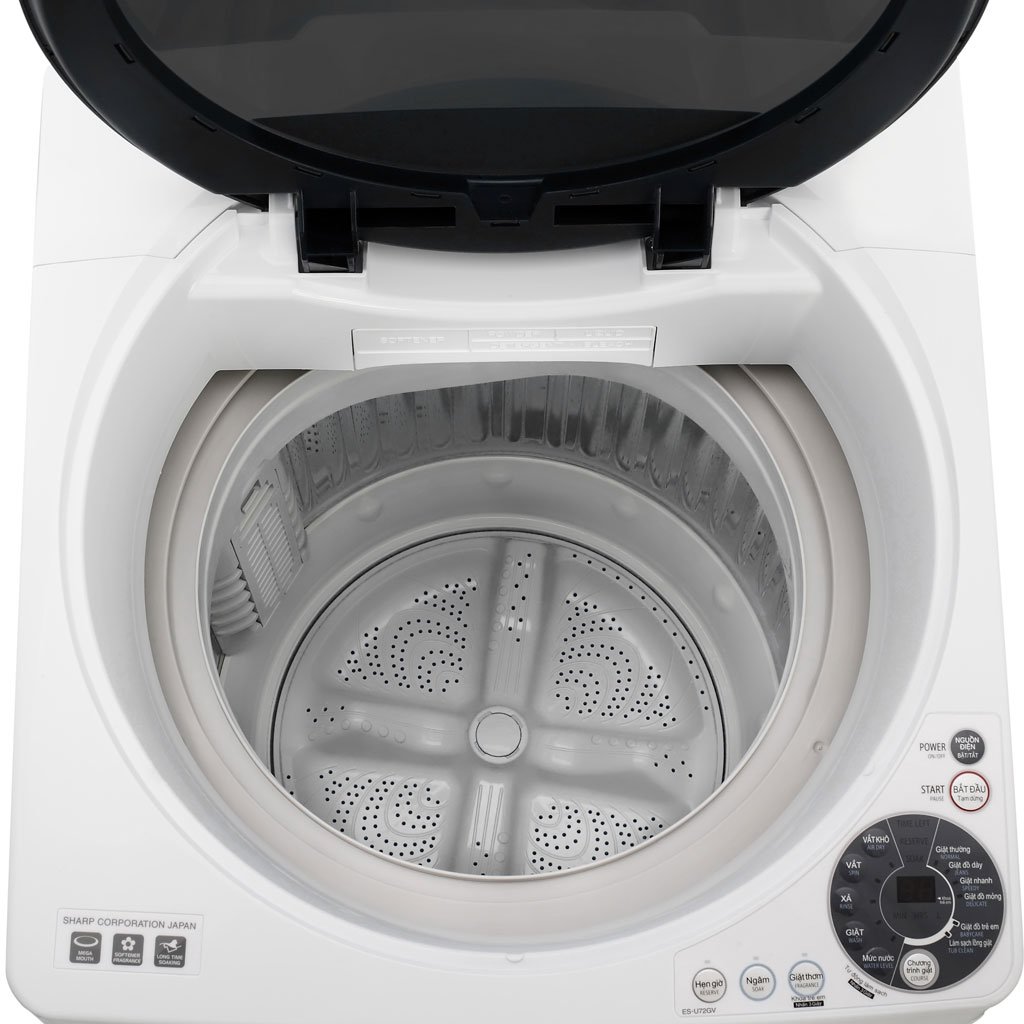 Máy giặt 7.2 Kg Sharp ES-U72GV-H lồng đứng (màu xám)