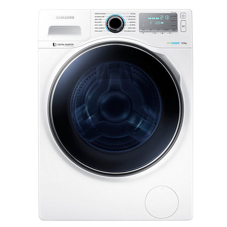 Máy giặt 7.5 Kg Samsung WD752U4BKWQ/SV lồng ngang, Sấy 5Kg