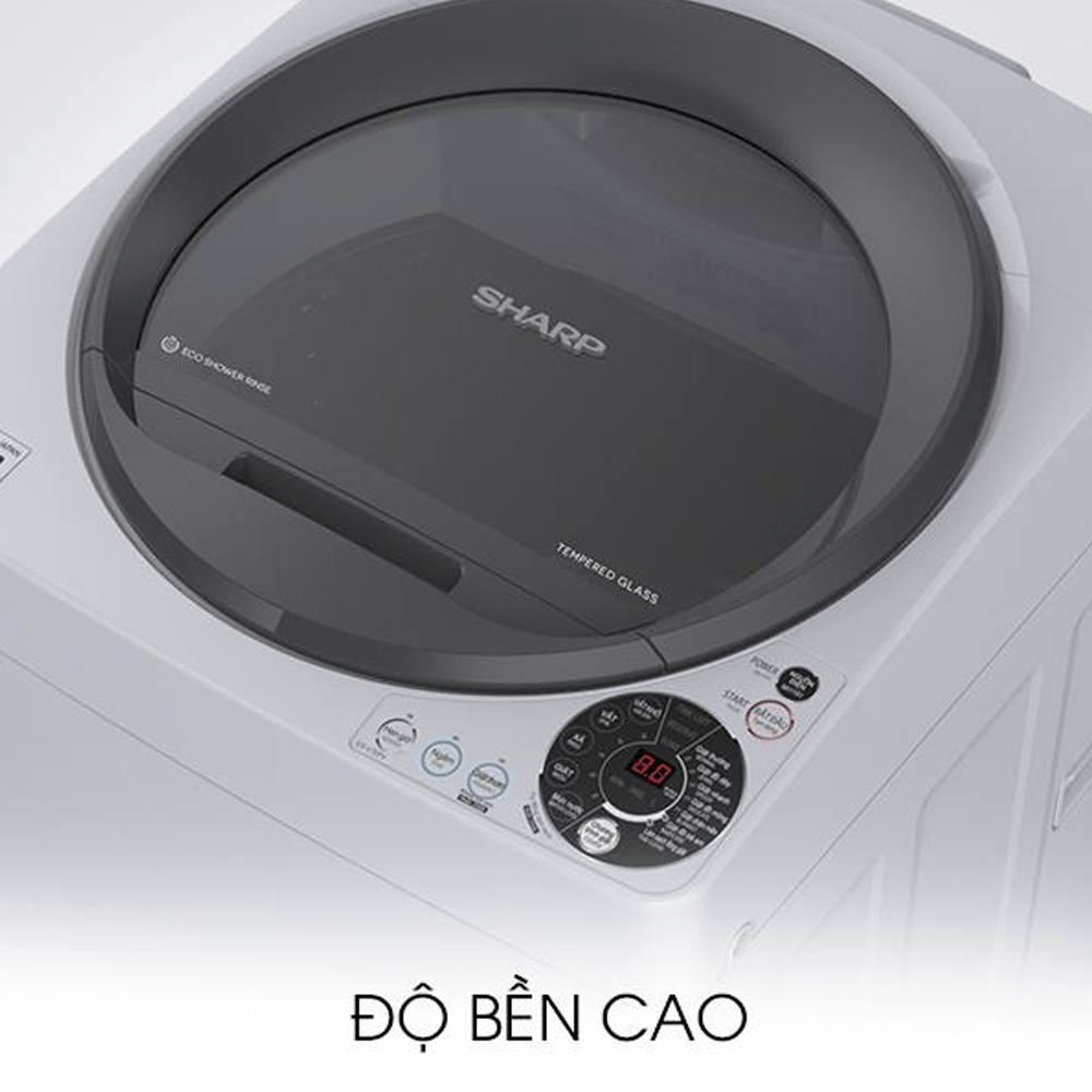 Máy giặt 8.2 Kg Sharp ES-U82GV-H (màu xám)