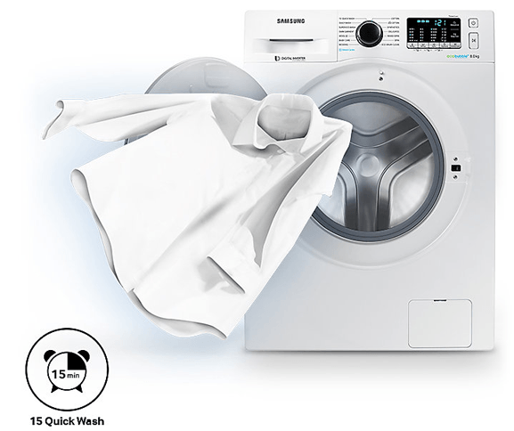 Máy giặt 8.5 Kg Samsung Addwash WW85K54E0UW/SV hơi nước