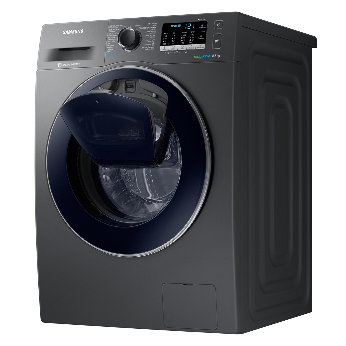 Máy giặt 8.5 Kg Samsung Addwash WW85K54E0UX/SV hơi nước