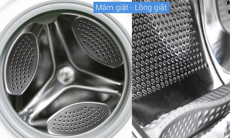 Máy giặt 8Kg Midea lồng ngang MFD80-1208