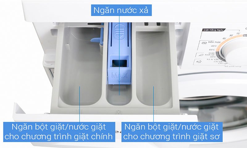 Máy giặt 8Kg Midea lồng ngang MFD80-1208