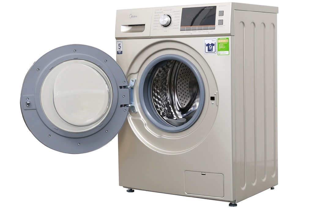 Máy giặt 9 kg Midea MFC90-D1401 Sấy 6kg Giặt nước nóng