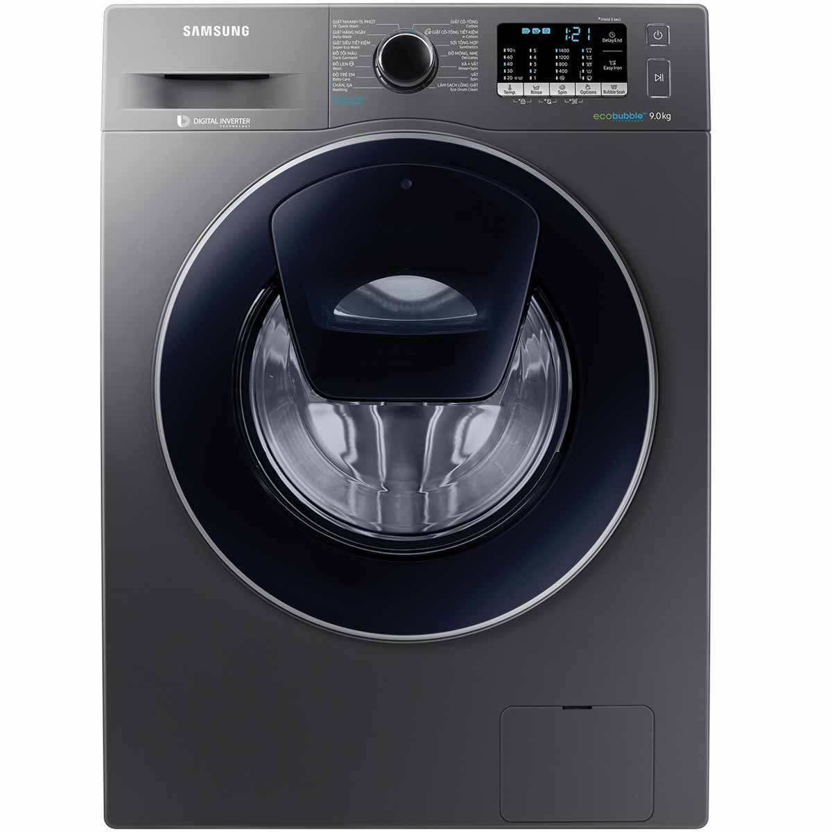Máy giặt 9 Kg Samsung Addwash WW90K54E0UX/SV hơi nước