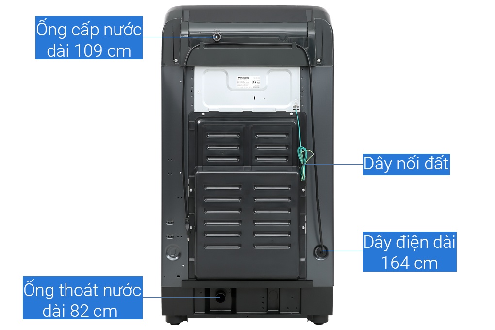 Máy giặt 9.5 KG Panasonic NA-FD95V1BRV
