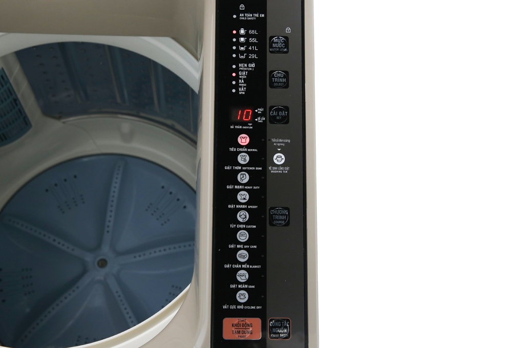 Máy giặt 9Kg Aqua AQW-U91CT.S