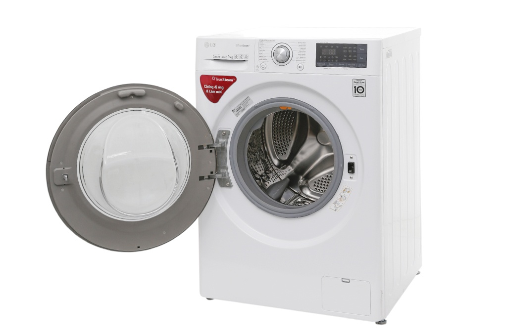 Máy giặt LG lồng ngang 9kg FC1409S2W Inverter Direct Drive