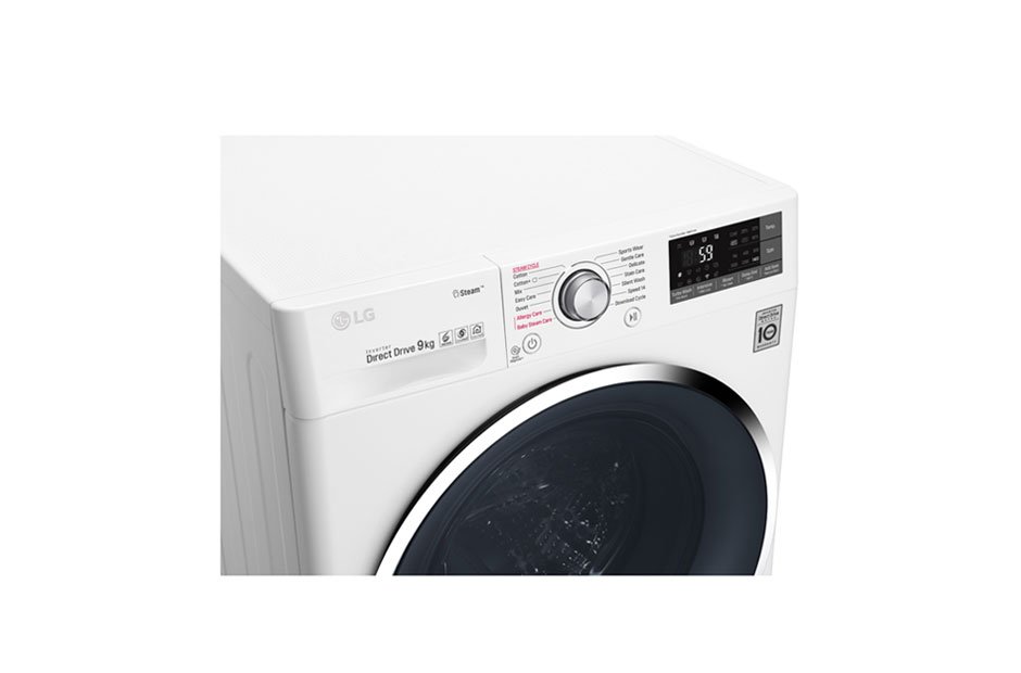 Máy giặt LG lồng ngang 9kg FC1409S3W Inverter Direct Drive