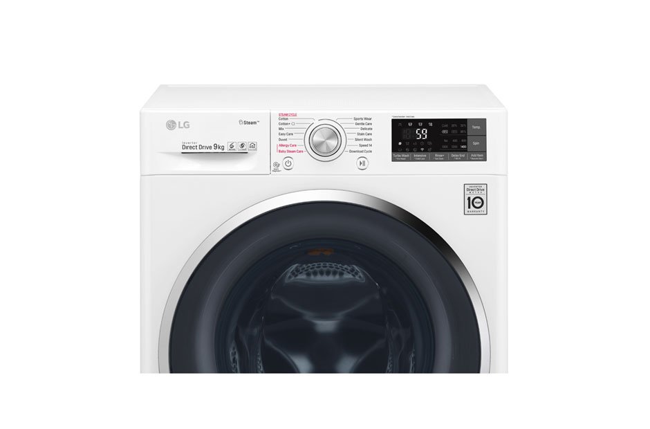 Máy giặt LG lồng ngang 9kg FC1409S3W Inverter Direct Drive