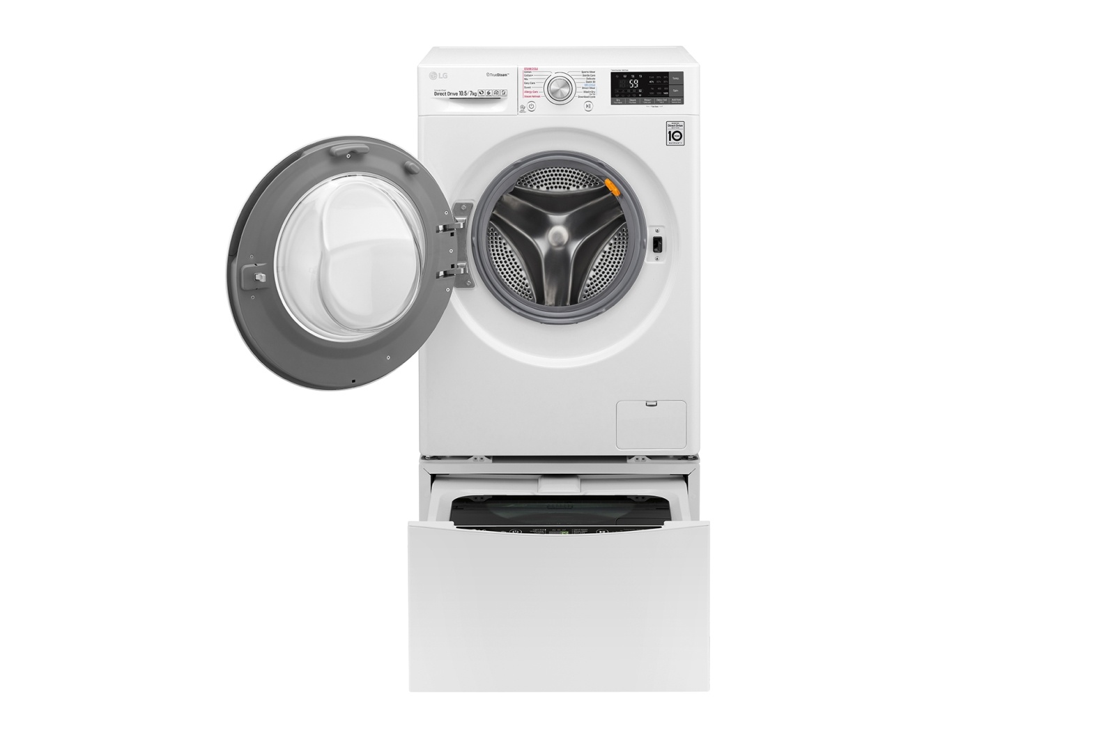 Máy giặt 9kg LG TWC1409S2W Lồng ngang