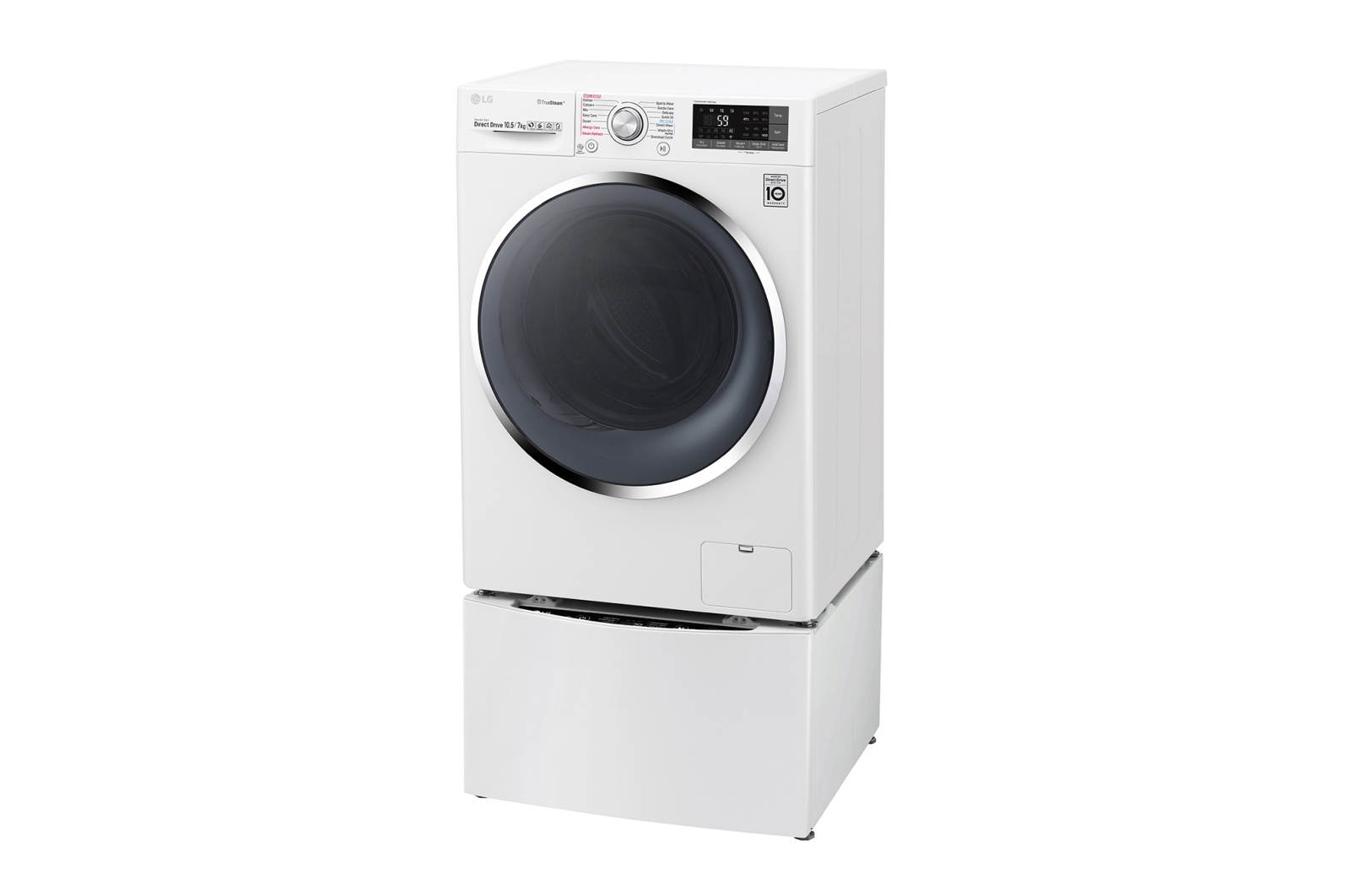 Máy giặt 9kg LG TWC1409S2W Lồng ngang