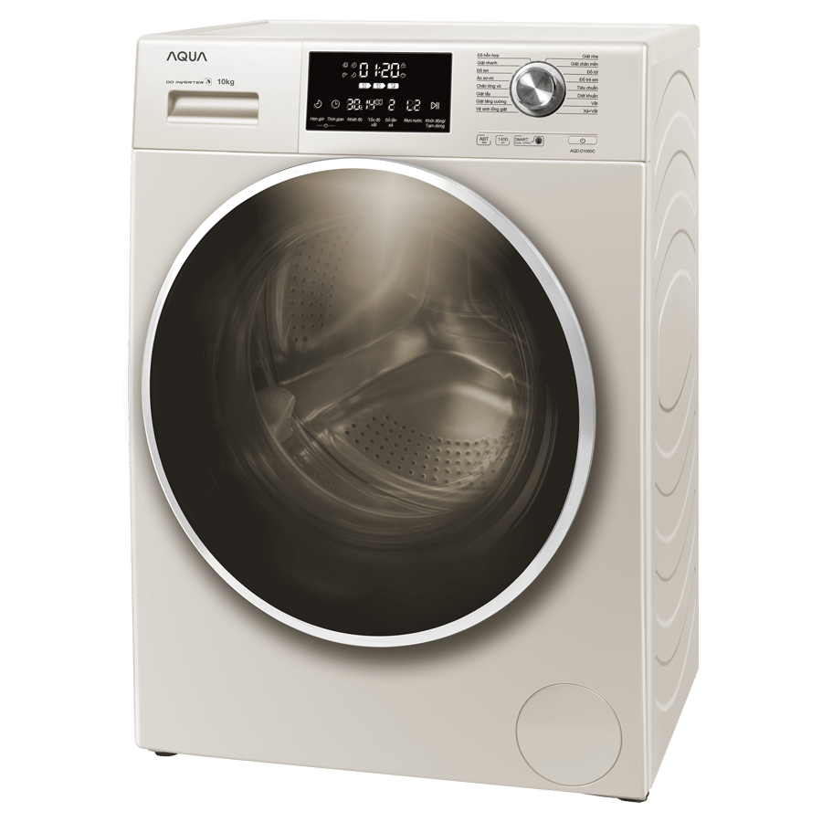 Máy giặt AQUA 10KG AQD-D1000A (N2) lồng ngang