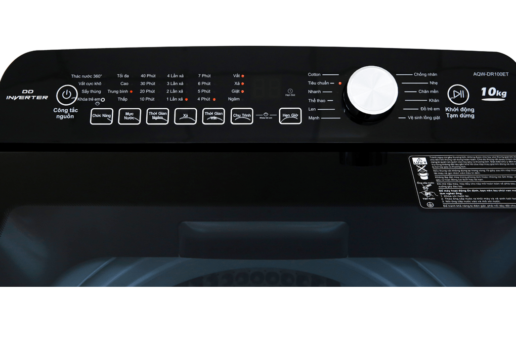 Máy giặt AQUA 10kg AQW-DR100ET.S