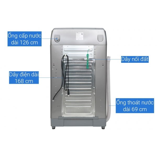 Máy giặt AQUA 10kg AQW-DR100ET.S