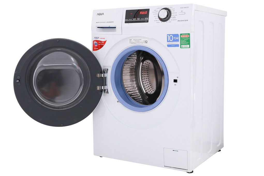 Máy giặt AQUA 8.5KG AQD-A852ZT lồng ngang