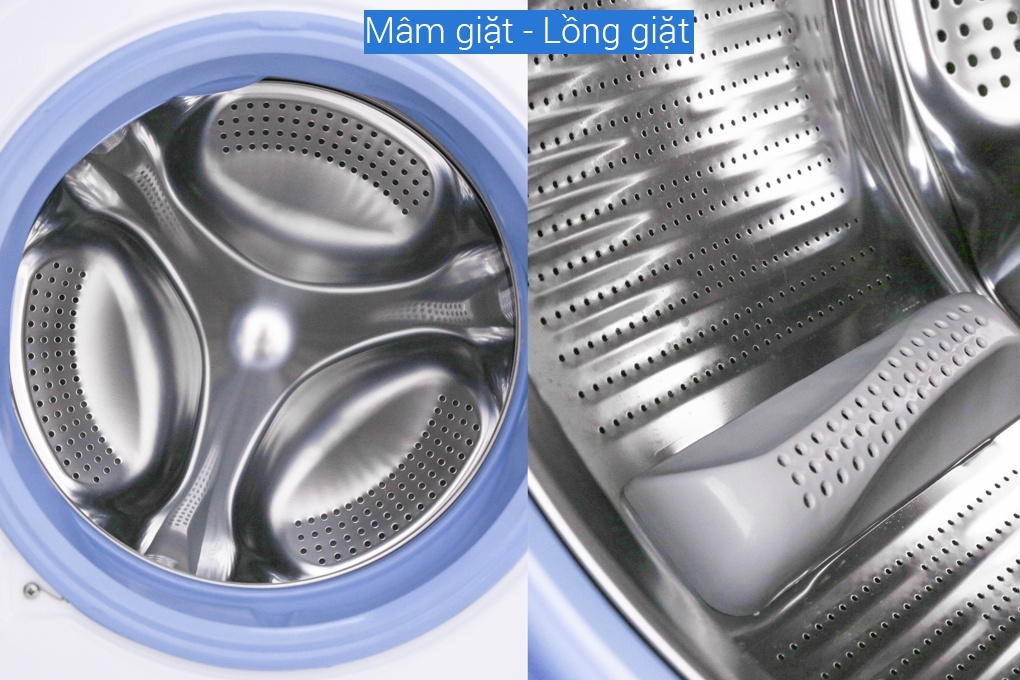 Máy giặt AQUA 8.5KG AQD-A852ZT lồng ngang
