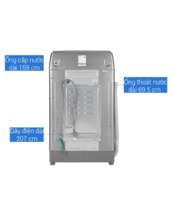 Máy giặt Aqua Inverter 12Kg AQW-FR120CT.S