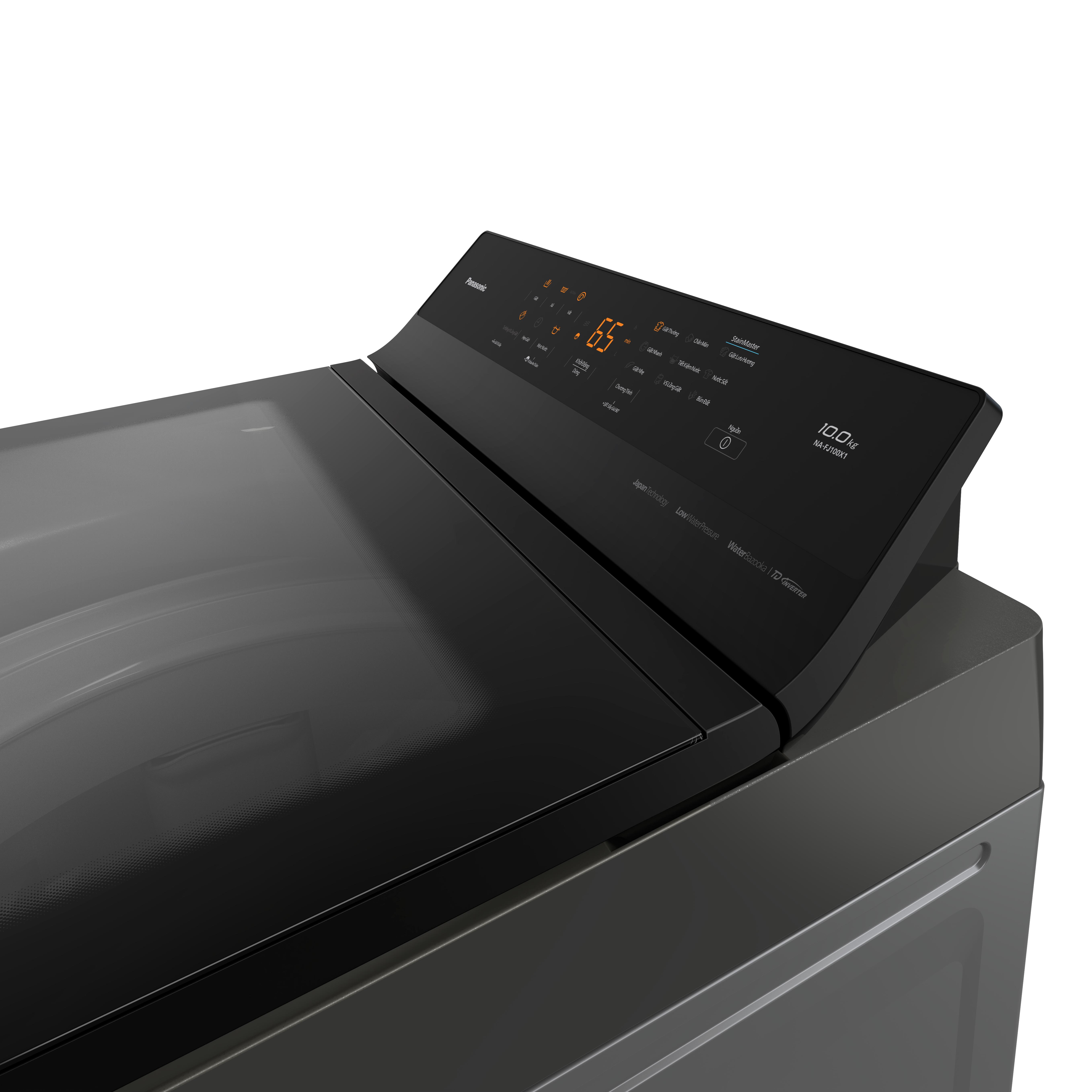 Máy giặt cửa trên Panasonic Inverter 10 Kg NA-FJ100X1DV