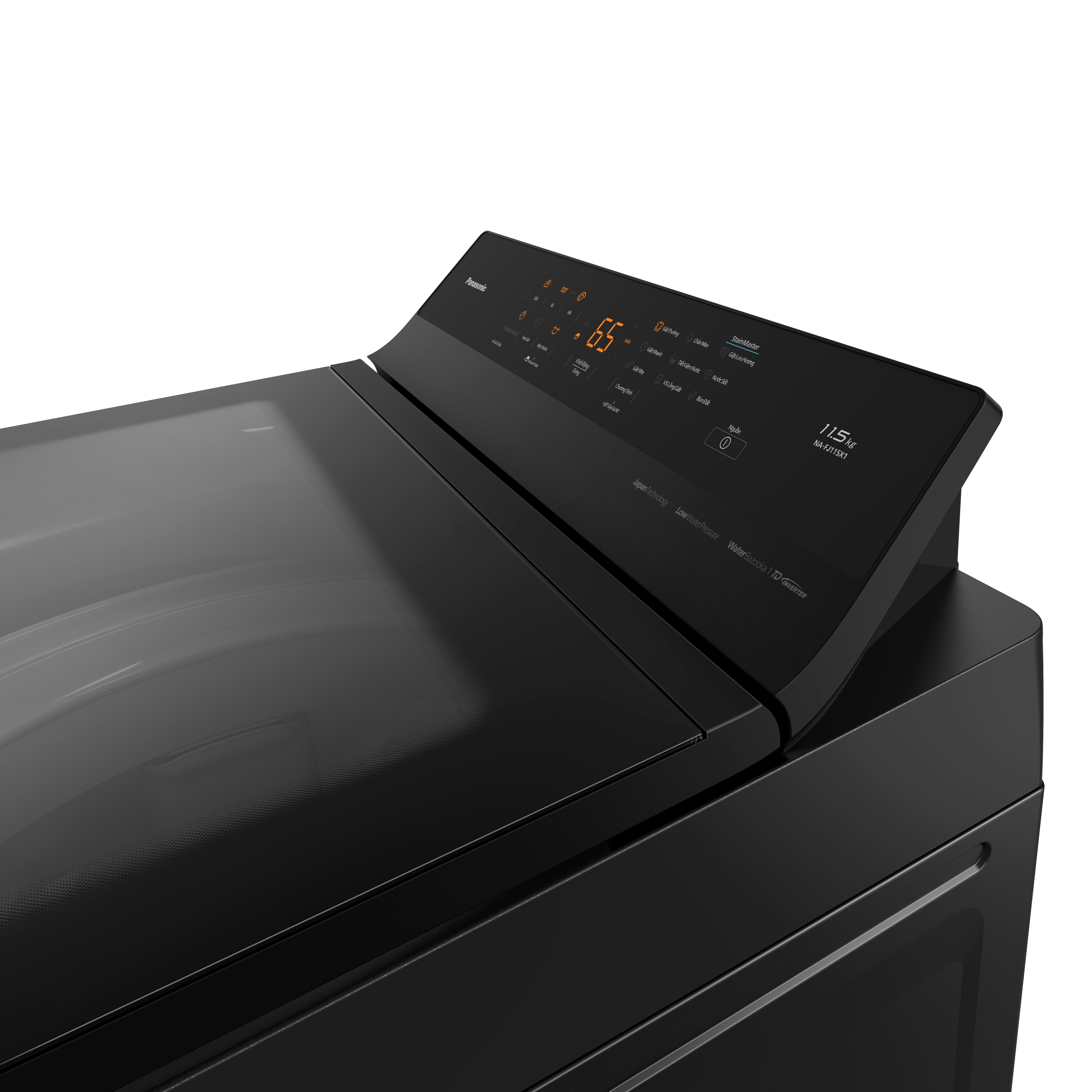 Máy giặt cửa trên Panasonic Inverter 11.5 Kg NA-FJ115X1BV